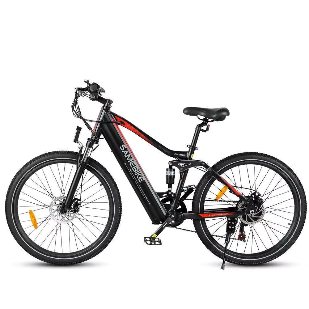 Större hjul på Samebike XD26 elcykel