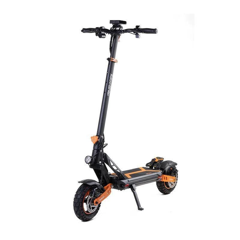 Större hjul på KuKirin G2 Max sparkcykel