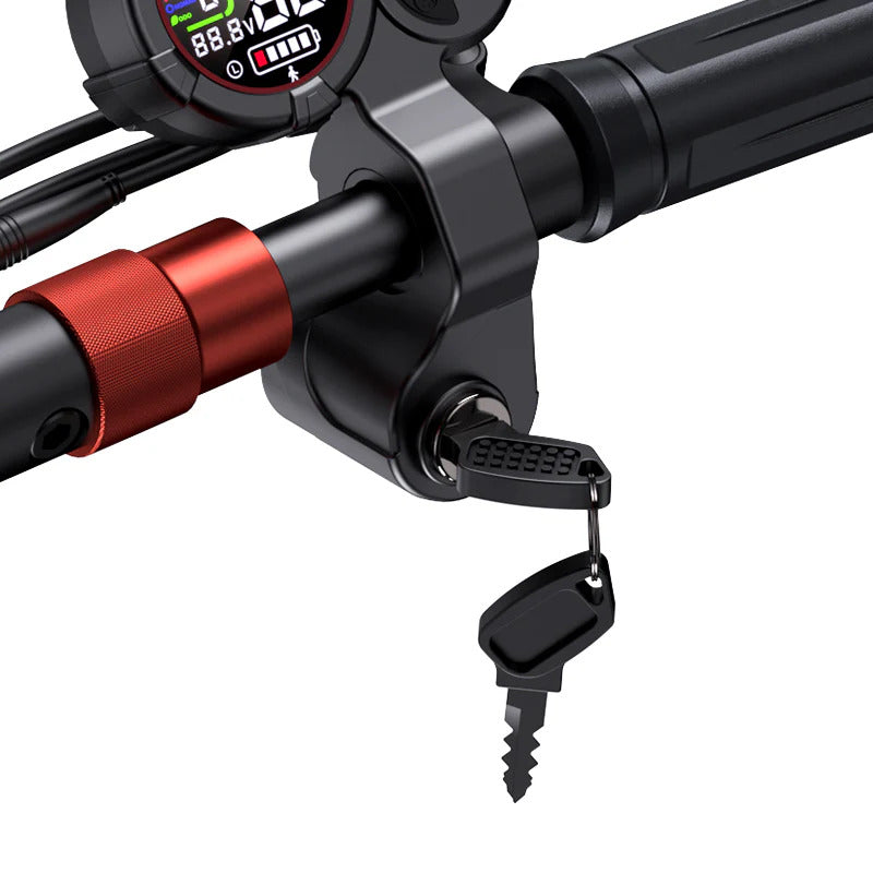iScooter iX5S elsparkcykel med nycklar