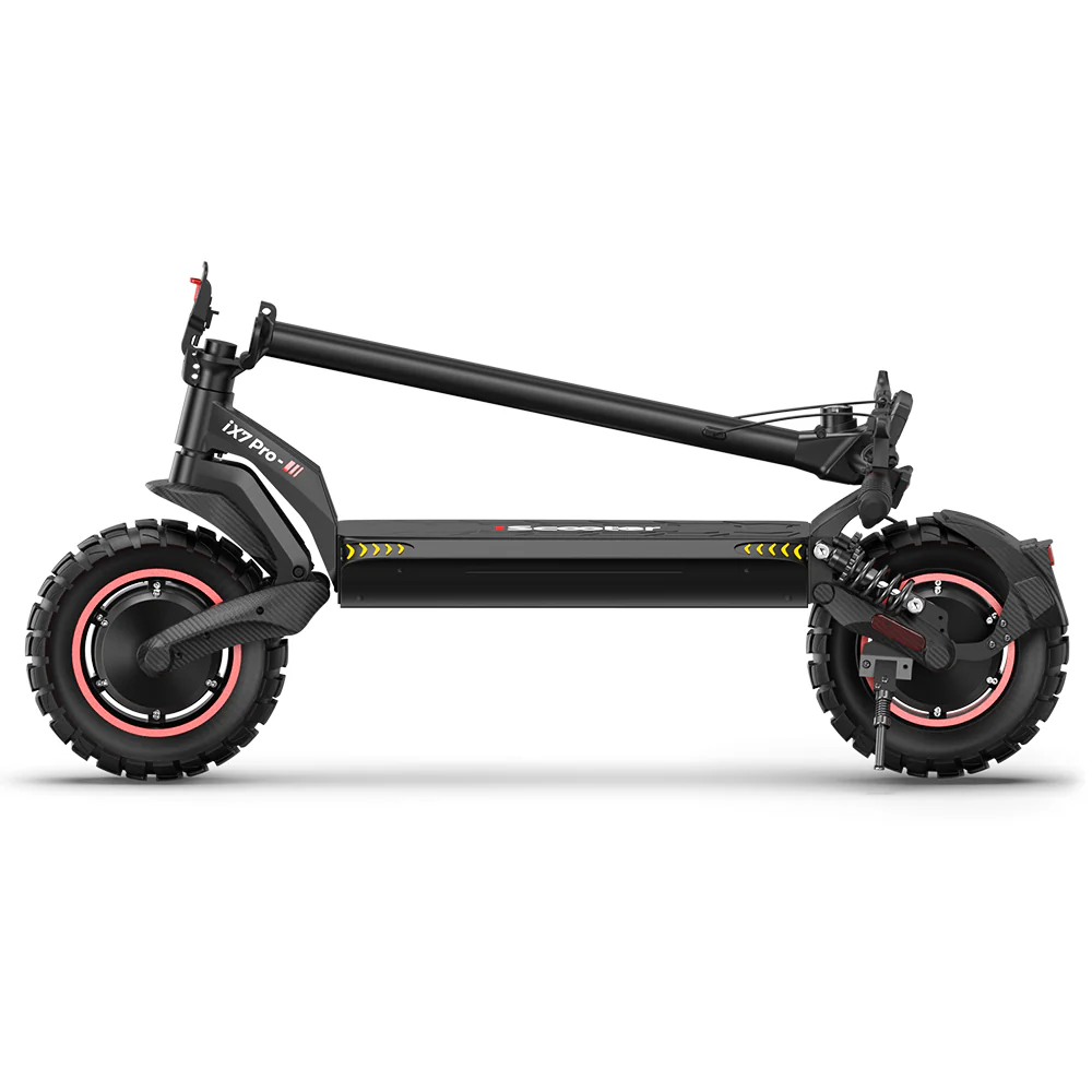iX7 Pro elsparkcykel ihopfälld