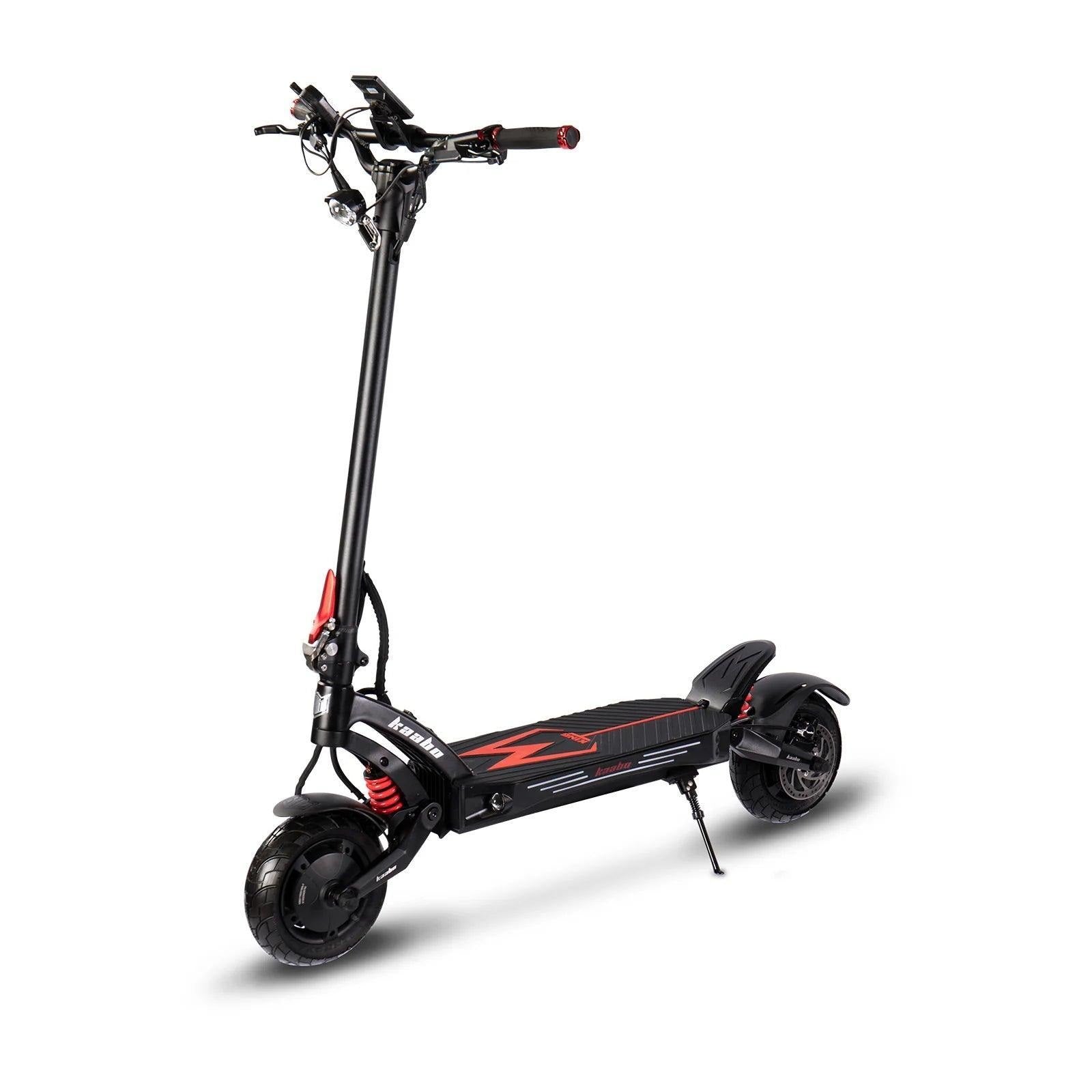 Dubbelmotor på Kaabo Mantis kick scooter